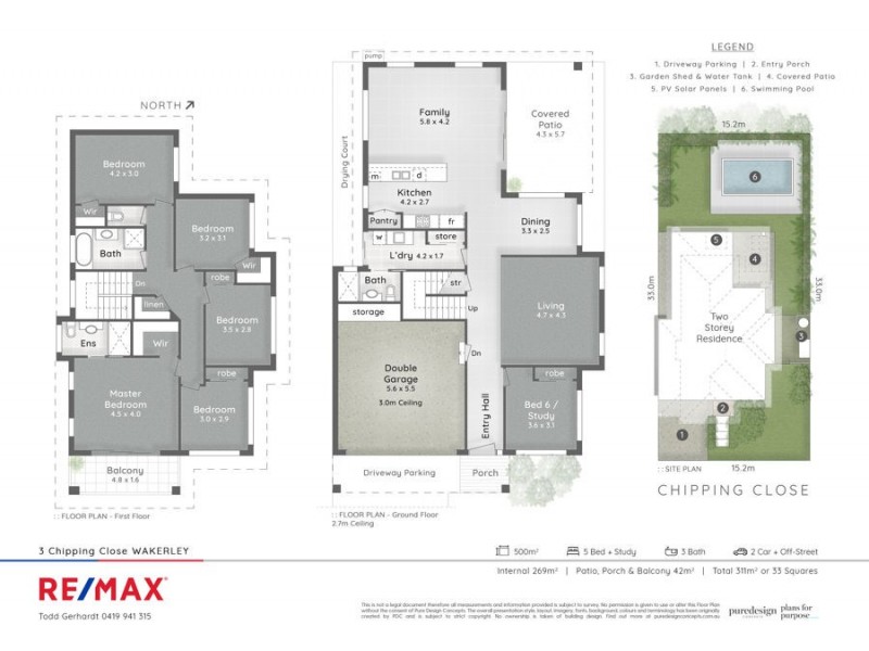 3 Chipping Close, Wakerley QLD 4154 Floorplan