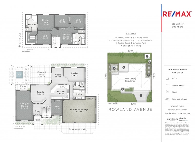 14 Rowland Ave, Wakerley QLD 4154 Floorplan