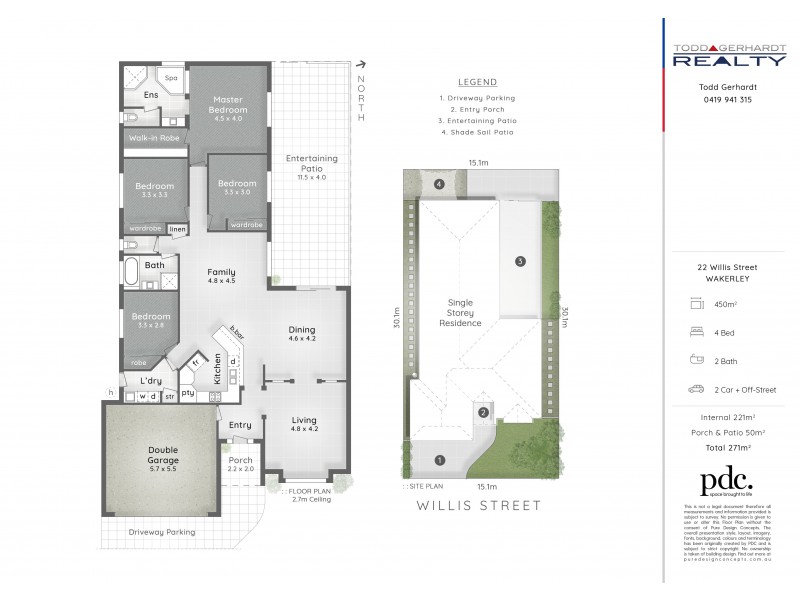 22 Willis Street, Wakerley QLD 4154 Floorplan