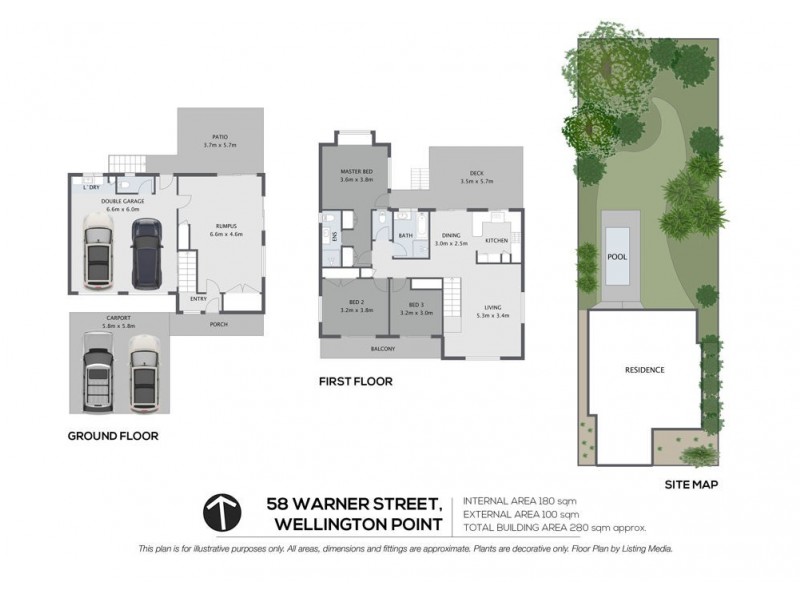 58 Warner Street, Wellington Point QLD 4160 Floorplan