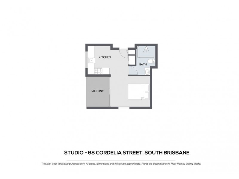 404/68 Cordelia Street, South Brisbane QLD 4101 Floorplan