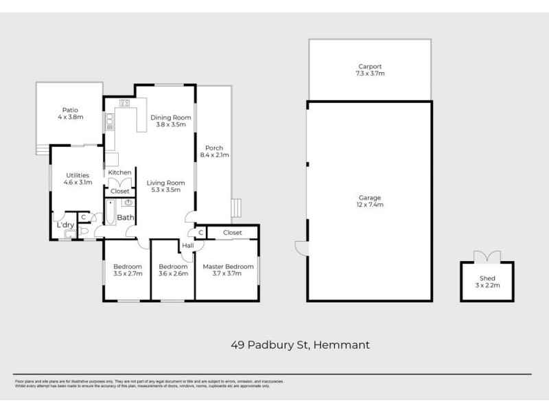 49 Padbury Street, Hemmant QLD 4174 Floorplan