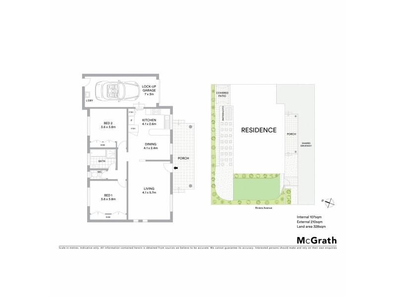 1/46 Riviera Avenue, Tweed Heads West NSW 2485 Floorplan
