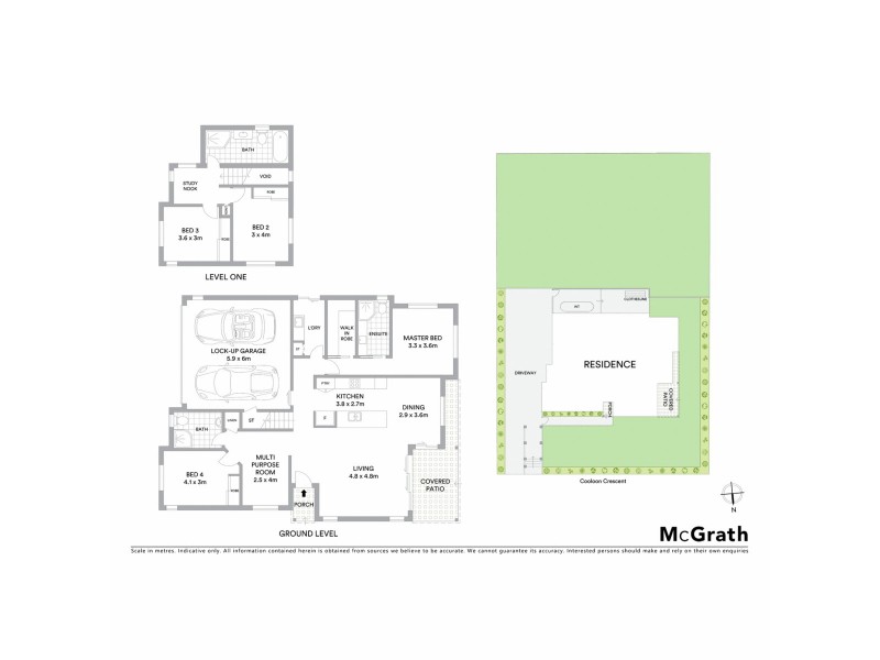 1/26 Cooloon Crescent, Tweed Heads South NSW 2486 Floorplan
