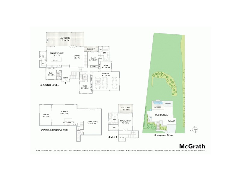 9 Sunnycrest Drive, Terranora NSW 2486 Floorplan