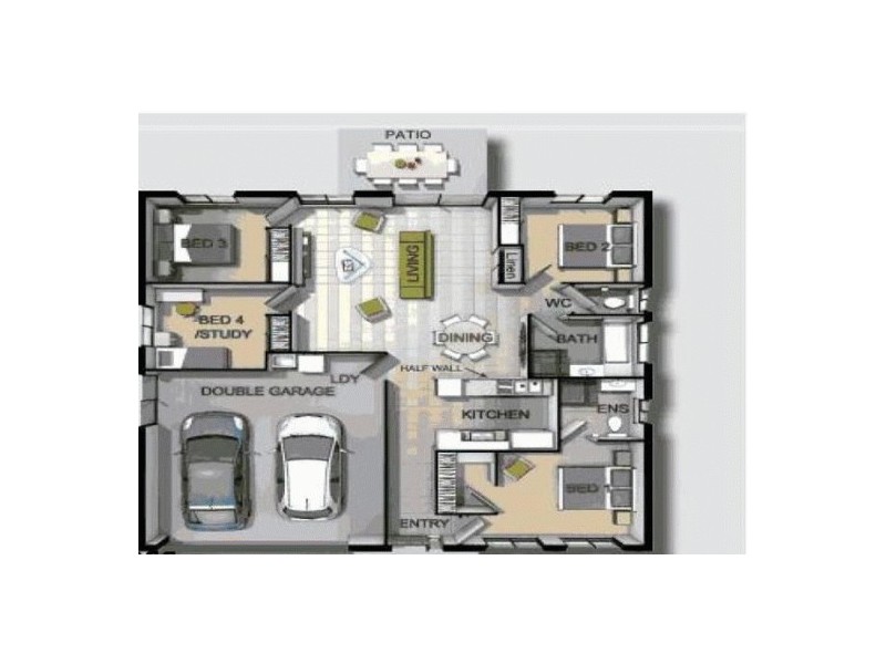 23/51 Silkyoak Drive, Morayfield QLD 4506 Floorplan