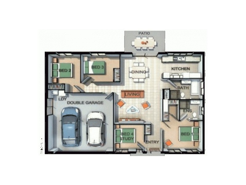 35/51 Silkyoak Drive, Morayfield QLD 4506 Floorplan