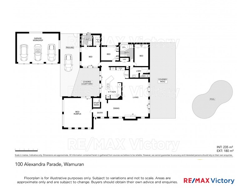 100 Alexandra Parade, Wamuran QLD 4512 Floorplan
