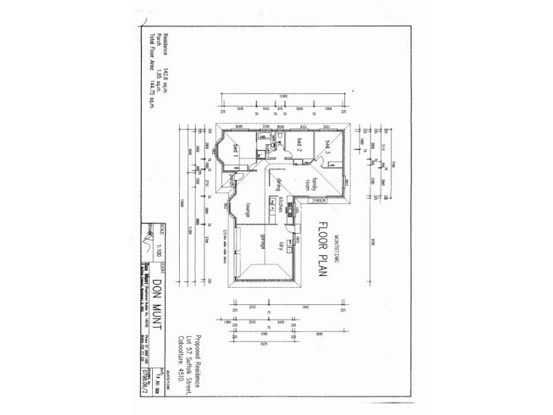 Caboolture South QLD 4510 Floorplan
