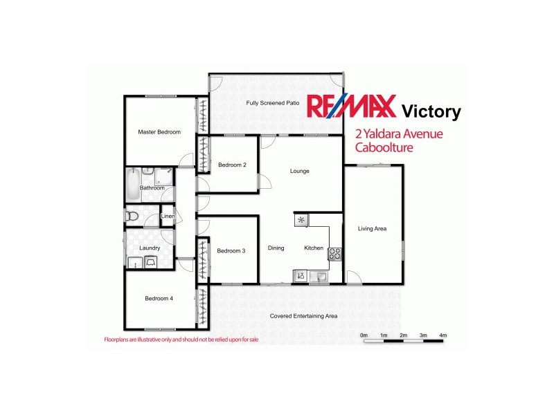 2 Yaldara Avenue, Caboolture QLD 4510 Floorplan