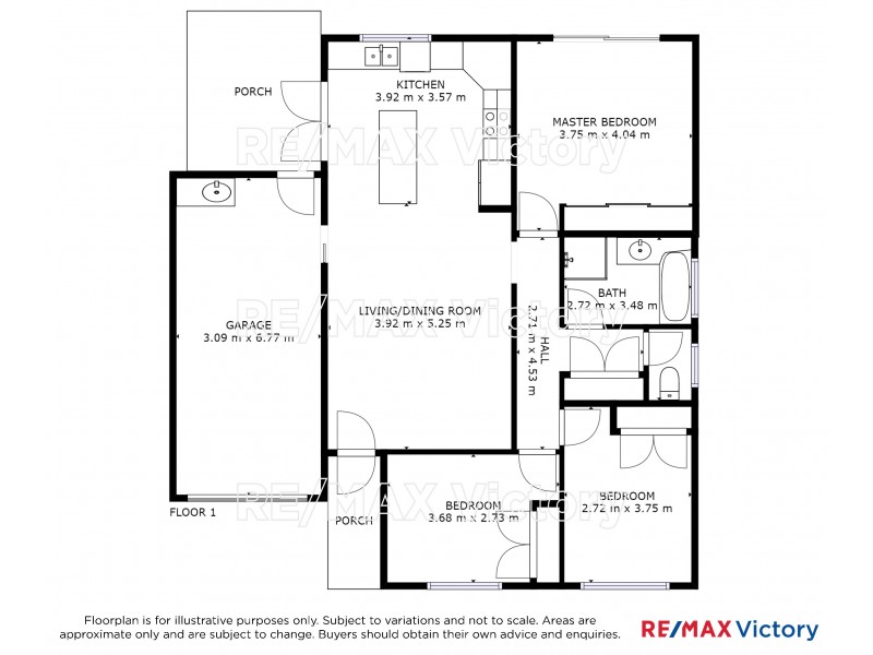 22 Bluestar Circuit, Caboolture QLD 4510 Floorplan