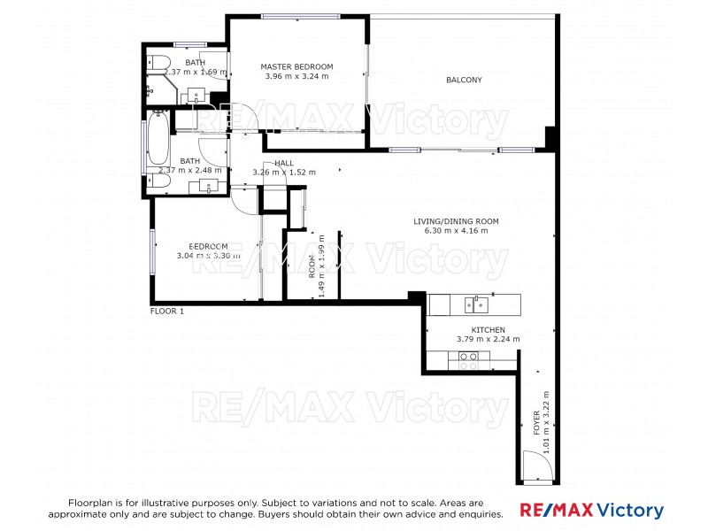17/23 Playfield Street, Chermside QLD 4032 Floorplan