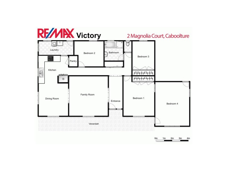 2 Magnolia Court, Caboolture QLD 4510 Floorplan