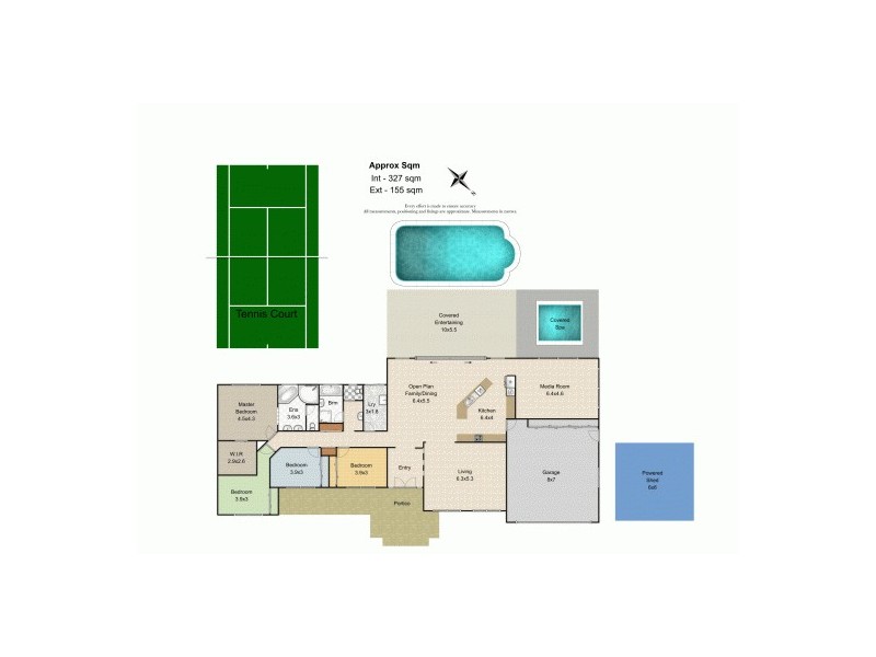 30 Eureka Ct, Wamuran QLD 4512 Floorplan