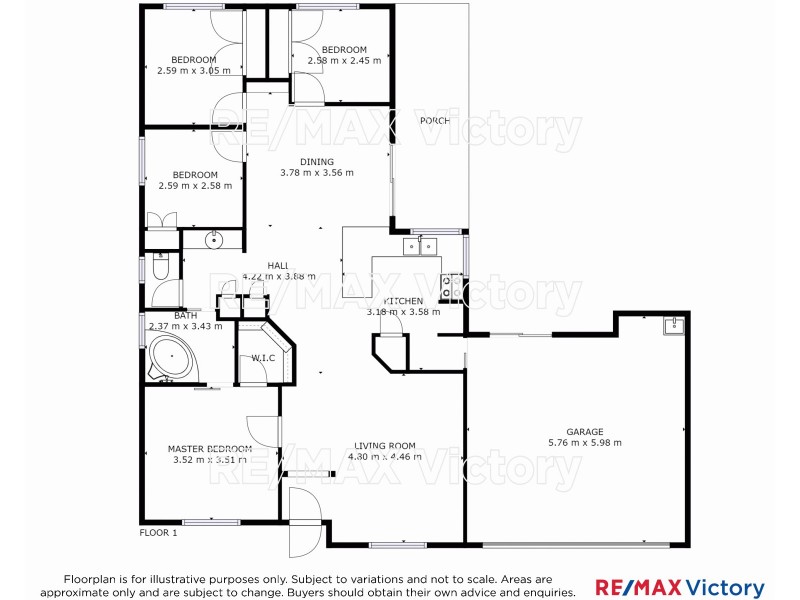 48 Tullawong Drive, Caboolture QLD 4510 Floorplan