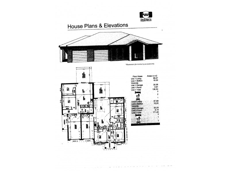 Unit 1 & 2 26 Basalt Street, Caboolture QLD 4510 Floorplan