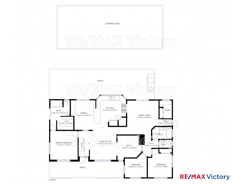 9 Cliff Court, Elimbah QLD 4516 Floorplan