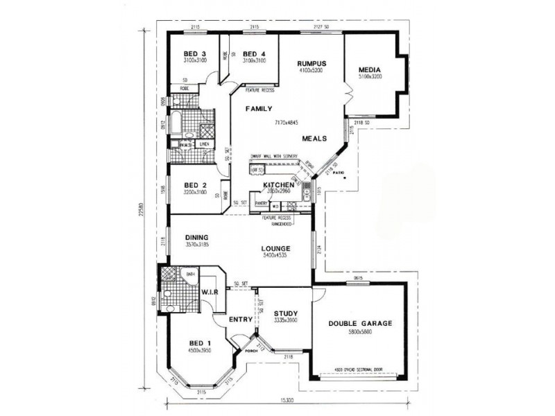 81 North Ridge Circuit, Deception Bay QLD 4508 Floorplan