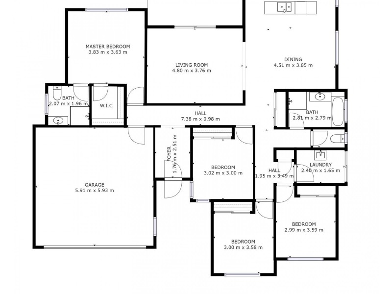16 Keeley St, Morayfield QLD 4506 Floorplan