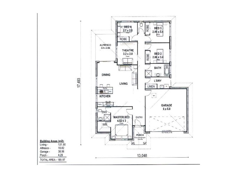 9 Feather Court, Morayfield QLD 4506 Floorplan