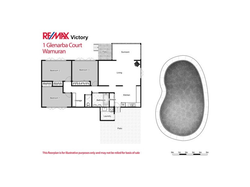 1-5 Glenarba Court, Wamuran QLD 4512 Floorplan