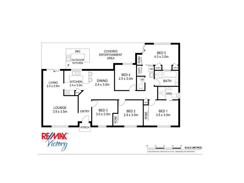 12 Connor Cres, Caboolture QLD 4510 Floorplan