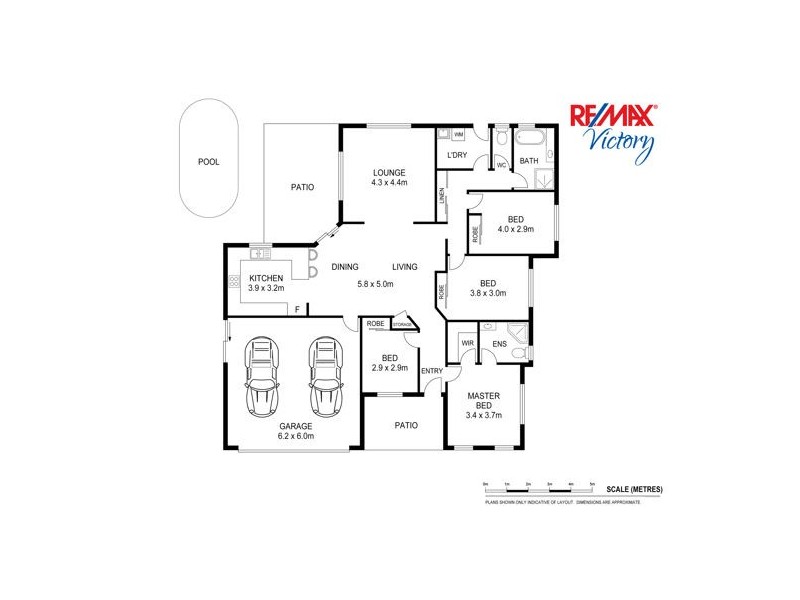 2/1 Ulster Drive, Bellmere QLD 4510 Floorplan