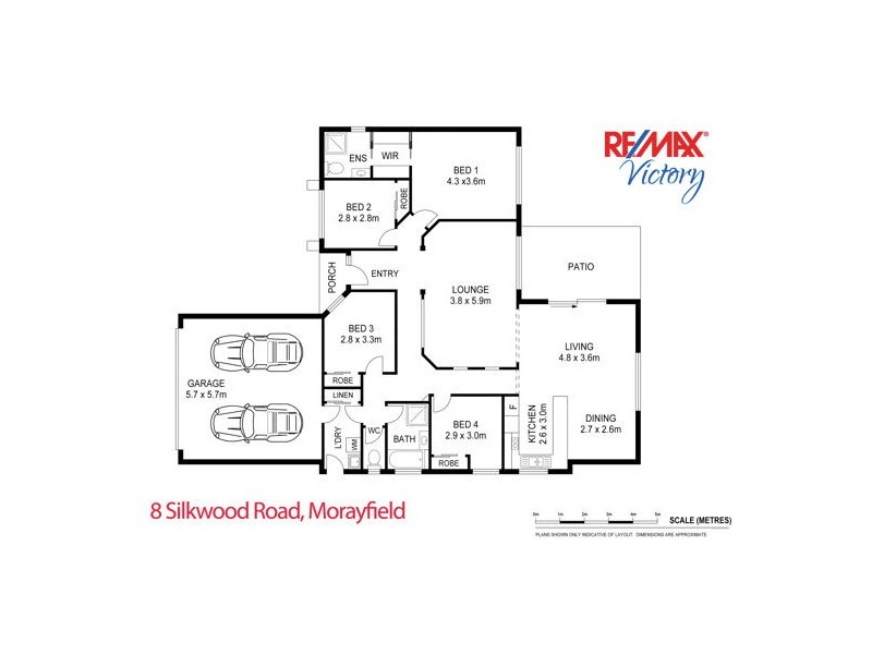 8 Silkwood Road, Morayfield QLD 4506 Floorplan