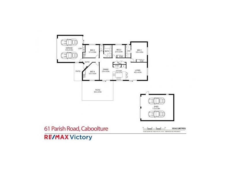 61 Parish Road, Caboolture QLD 4510 Floorplan