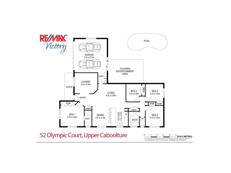 52 Olympic Ct, Upper Caboolture QLD 4510 Floorplan
