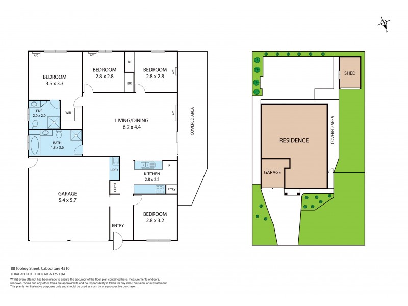 88 Toohey St, Caboolture QLD 4510 Floorplan