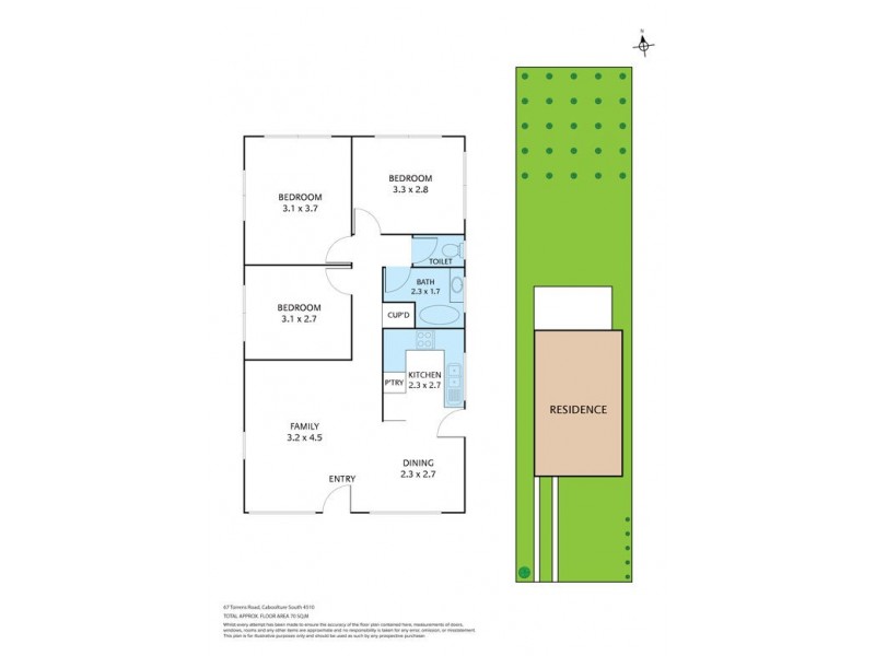 67 Torrens Road, Caboolture South QLD 4510 Floorplan