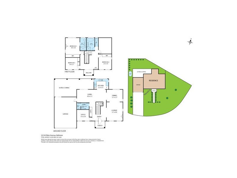 22-24 Pitkin Avenue, Bellmere QLD 4510 Floorplan