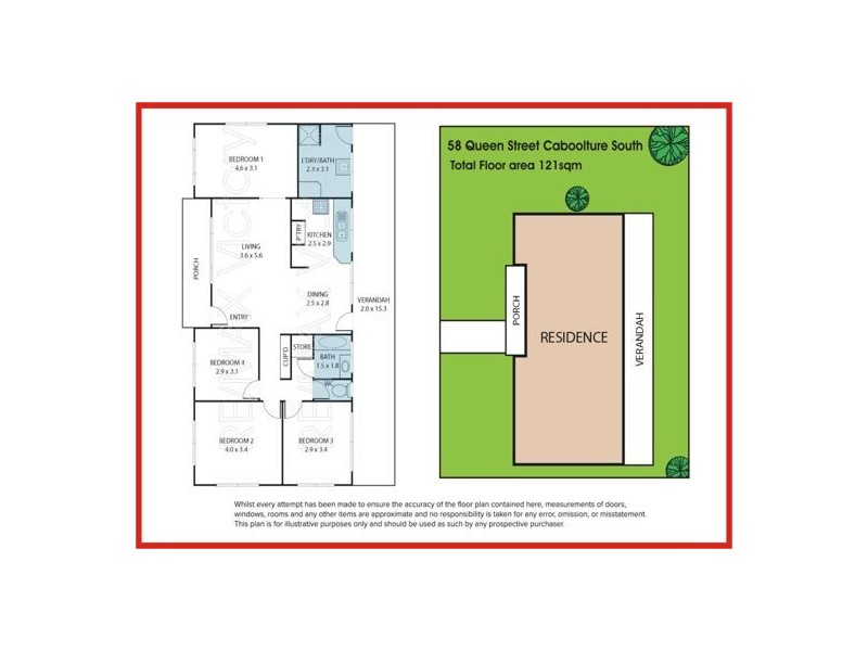 58-60 Queen Street, Caboolture South QLD 4510 Floorplan