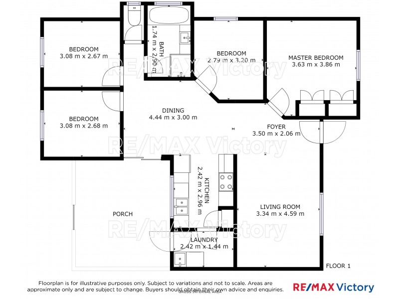 13 Darlington Court, Caboolture QLD 4510 Floorplan
