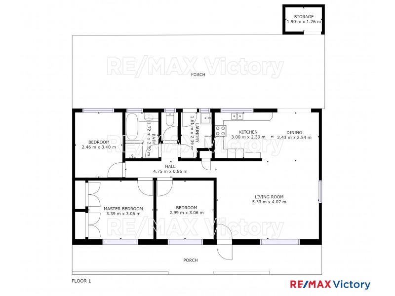69 Watt Street, Caboolture QLD 4510 Floorplan