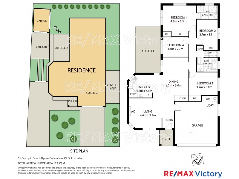 51 Olympic Ct, Upper Caboolture QLD 4510 Floorplan