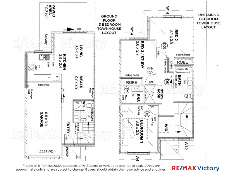 9/39 Mortimer Street, Caboolture QLD 4510 Floorplan
