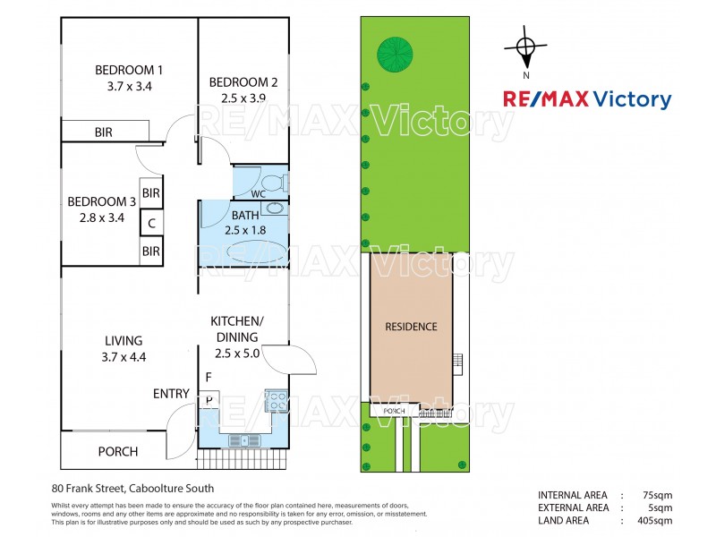 80 Frank Street, Caboolture South QLD 4510 Floorplan