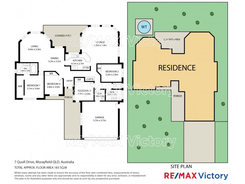 7 Quoll Drive, Morayfield QLD 4506 Floorplan