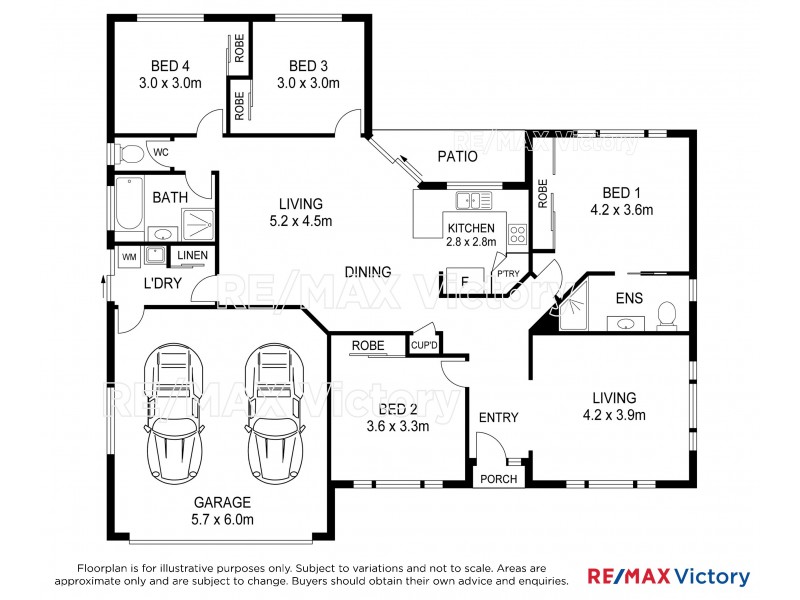 16 Silkyoak Drive, Morayfield QLD 4506 Floorplan