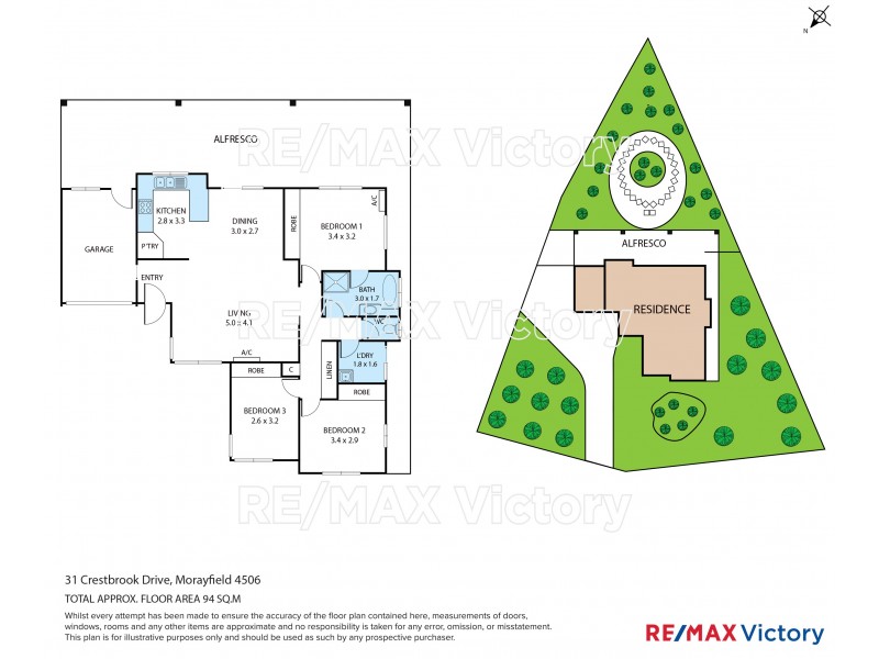 31 Crestbrook Drive, Morayfield QLD 4506 Floorplan