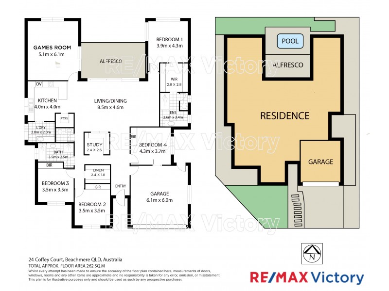24 Coffey Court, Beachmere QLD 4510 Floorplan