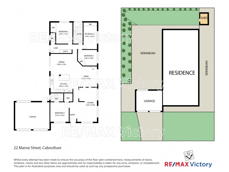 22 Manse Street, Caboolture QLD 4510 Floorplan
