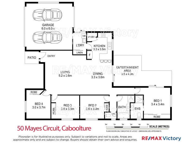 50 Mayes Cct, Caboolture QLD 4510 Floorplan