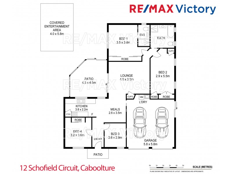 12 Schofield Circuit, Caboolture QLD 4510 Floorplan