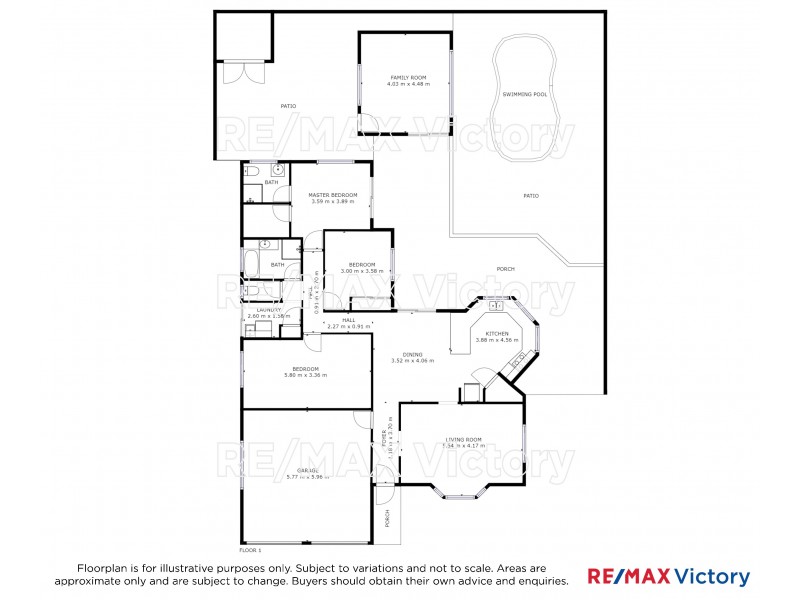 5 Parkridge Avenue, Upper Caboolture QLD 4510 Floorplan