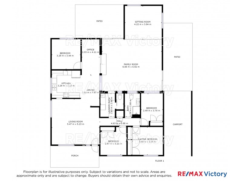 3 Elsie Ct, Caboolture South QLD 4510 Floorplan