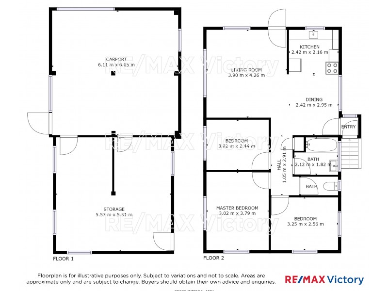 48 Queen Street, Caboolture South QLD 4510 Floorplan