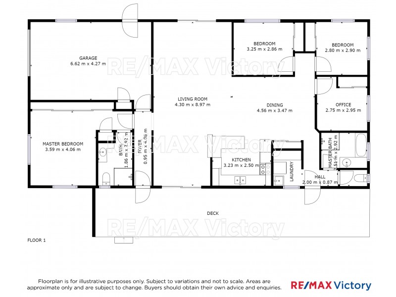 6 Dorunda Avenue, Beachmere QLD 4510 Floorplan